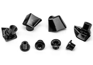 absoluteBlack Shimano Chainring Bolt Covers. DURA-ACE 9100