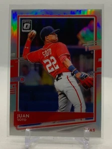 JUAN SOTO - 2020 OPTIC BASEBALL - HOLO SILVER PRIZM - #161 - Bild 1 von 2