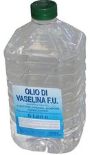 Olio di Vasellina o Vaselina 5L FARMACEUTICO F.U. uso enologico e non