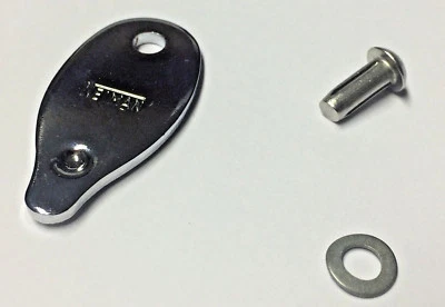 Deckel Lenkschloss für Hercules Moped original Neimann oval mit Kerbnagel 4mmNEU - Bild 1 von 2