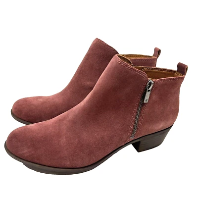#New! LUCKY Brand Bootie sz 9 Women's Basel Ankle Bootie Mauve sz 9 - Image 1 of 4