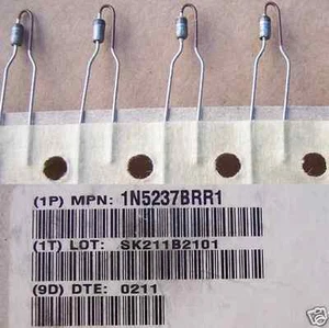 D17: ON Semiconductor 1N5237B ZENER DIODES 8.2V (40 PCS) - Picture 1 of 1