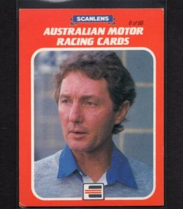 JOHN HARVEY 1986 Scanlens Racing Card #6 PSA - Picture 1 of 2