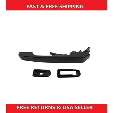 Manija de puerta exterior negra trasera izquierda lado del conductor para Volvo Foto 1 de 4