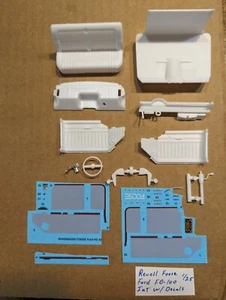 REVELL FOOSE FORD FD-100 INTERIOR W/DECALS WITHOUT INSTRUCTIONS NEW ! 1/25 - Picture 1 of 1