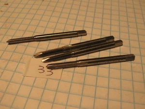 4 Pc 5-40 GH2 HSS 2 Flute Plug Spiral Point New Bath (33) - Picture 1 of 1