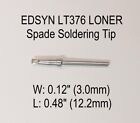 EDSYN LT376 LONER Spade tip W: 0.12 in. (3.0 mm) L: 0.48 in. (12.2 mm), New