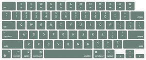 Keyboard Cover Skin Compatible with Macbook Air 15 Inch M3 A3114 M2 A2941/Air 13 - Picture 1 of 8