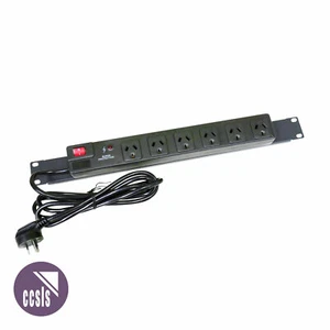 6-way Power Board Rack Mounting - Bild 1 von 2