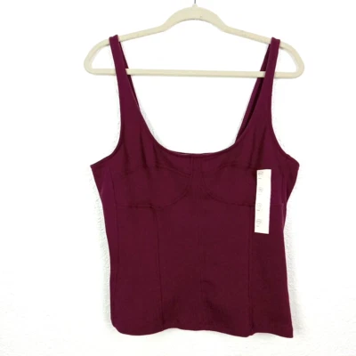 Camiseta sin mangas Universal Thread para mujer talla XXL borgoña sin mangas cami nueva con etiquetas Foto 1 de 4
