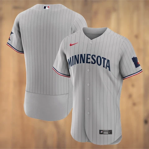 Minnesota Twins - Blank Flex Base Men's Stitched Jersey Cover