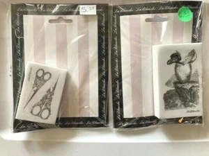 La Blanche Foam Stamps Lot Of (2) - Picture 1 of 4