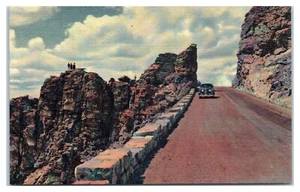 Postal cerca de la cima de Trail Ridge en el Parque Nacional de las Montañas Rocosas Colorado - Imagen 1 de 2