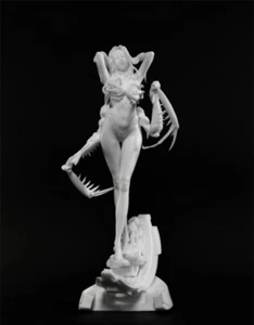 Unpainted 1/8 Scale Micromonster Mantis Unassembled Resin Model Toy H32CM - Picture 1 of 4