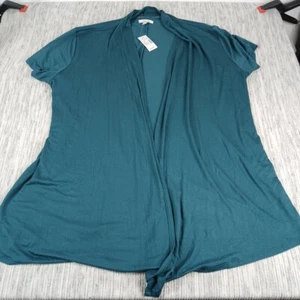 Maurices Cardigan Women's Size XLarge Lightweight Cardigan Green LSoft Open - Picture 1 of 6