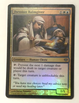 Jhessian Balmgiver FOIL 112/145 Conflux MTG Magic the Gathering NEAR MINT NM - Image 1 of 2