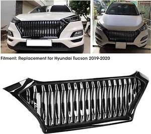 Front Grill Replacement Radiator Grill Mesh Fits for Hyundai Tucson 2019 2020 - Foto 1 di 6
