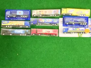 IN Set 9 Trucks Trailers Werbemodelle Nesquik among Others Mint! Ob 1704-07-69 - Picture 1 of 7
