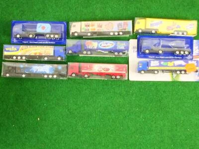 IN Set 9 Trucks Trailers Werbemodelle Nesquik among Others Mint! Ob 1704-07-69 - Image 1 of 4