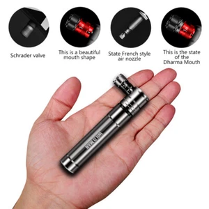 Mini Bike Pump Small Portable Bicycle Air Pumps Presta Schrader Compatible - Picture 1 of 23