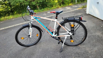 Haibike 26 Zoll, 21 Gang, Alu MTB, Model Life 6.10, Farbe weiss/orange - Bild 1 von 2