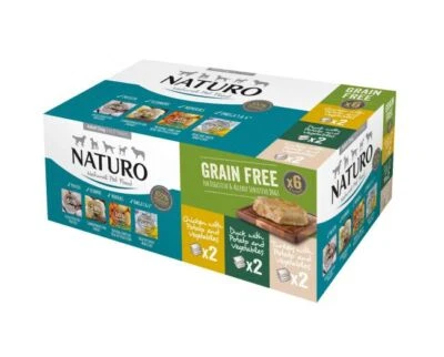 Naturo Trays Grain Free Variety Pack 100% Natural Ingredients