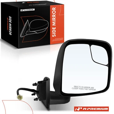 Espejo retrovisor térmico eléctrico negro pasajero A-Premium para Nissan NV200 2013 2014-2021 Foto 1 de 4