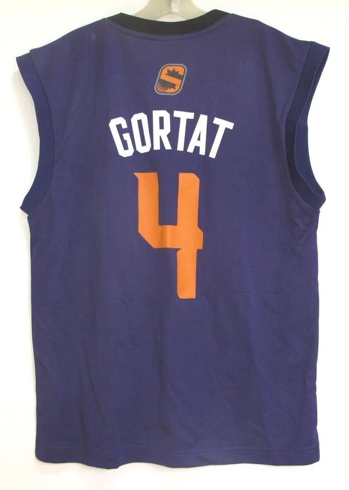CAMISETA ADIDAS PHOENIX SUNS MARCIN GORTAT PÚRPURA ALT PEQUEÑA Foto 1 de 4