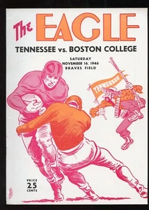 1946 Tennessee Volunteers vs Boston College Football Program amazing condition - Picture 1 of 1