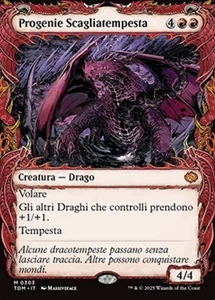 MTG STORMSCALE SCION 303 EXC - PROGENIE SCAGLIATEMPESTA - TDM X IT - MAGIC - Picture 1 of 1