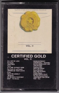 Certified Gold Vol II Cassette 1981 1st Edition Compilation - Picture 1 of 7