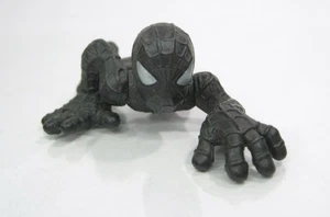 Hasbro 2007 Marvel Super Hero Squad Spider-Man 3 Movie schwarz Kostüm Figur - Bild 1 von 4
