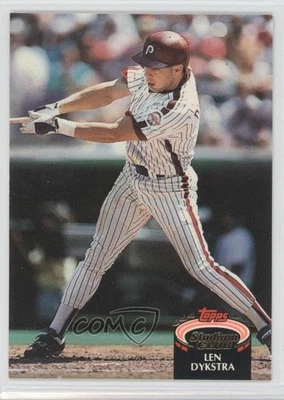 1992 Topps Stadium Club Lenny Dykstra #470 - Image 1 of 2