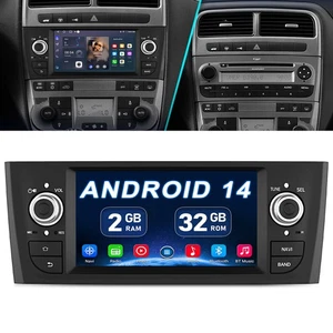 Für Fiat Grande Punto Linea 2007-2012 GPS Navi KAM Autoradio Android 14 Carplay - Bild 1 von 18