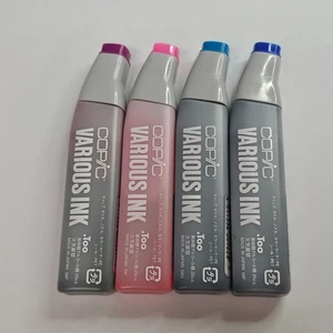 New Choice Copic Various Ink Too Refill Cartridge 25ml FRV1 B28 RV19 BG07 Marker - Picture 1 of 5