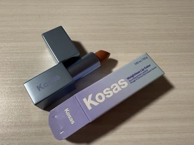 Kosas Weightless Lip Color Nourishing Satin Lipstick HIGH CUT Full Size NIB - Image 1 of 4