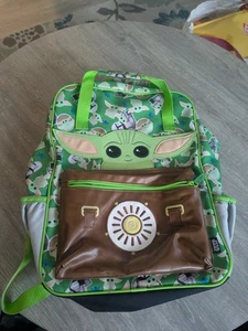 Star Wars Lucasfilm Ltd Rucksack Mandalorian Baby Yoda EUC sauber - Bild 1 von 20