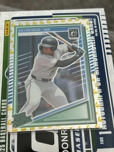 2025 Panini Donruss Dillon Head Optic Rated Rookie Strong Arm Emoji SSP /149 - Picture 1 of 2