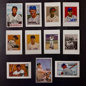 Bowman 1989 ristampa lotterie inserto set 11 carte 2 mantelli diff - Foto 1 di 2