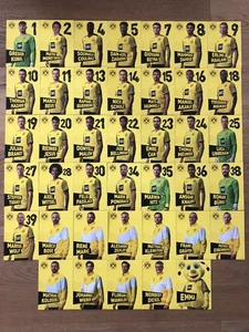 40 Autogrammkarten AK BORUSSIA DORTMUND BVB 21/22 2021/2022 Autogrammkartensatz - Bild 1 von 3