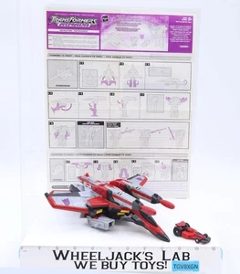 Starscream W/ Swindle 100% Complete Transformers Armada 2001 Hasbro Figure - Picture 1 of 7
