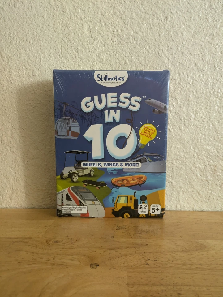 Skillmatics  Guess in 10 wheels, wins & more Age 5+ 2-6 players  - Image 1 of 4