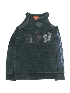 Butter Super Soft Girls Gray Sweater Vest 8 - Picture 1 of 2