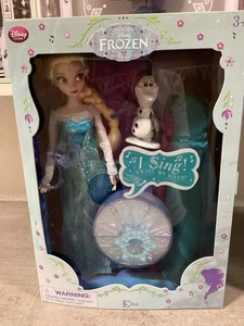 Frozen Die Eiskönigin Elsa Singende Puppe Deluxe Singing Doll Disney Neu OVP - Bild 1 von 2