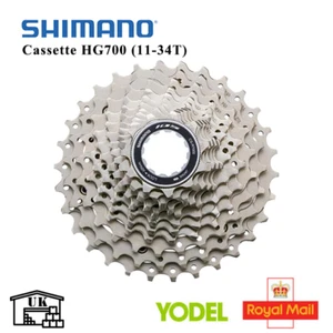 Casete Shimano 105 CS-HG700 11 velocidades 11-34T - Imagen 1 de 2