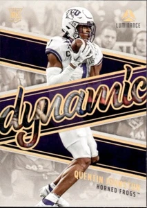 2023 Panini Luminance - Dynamic Rookies Quentin Johnston #DR-10 (RC) - Picture 1 of 2