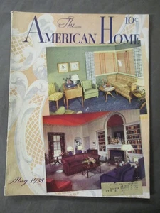 VINTAGE AMERICAN HOME MAGAZINE MAY 1938 - Picture 1 of 4