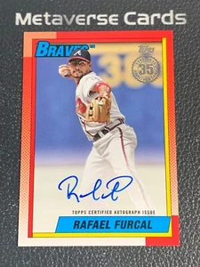 2025 Topps Series 2 Rafael Furcal 1990 35th Auto Braves - Picture 1 of 2