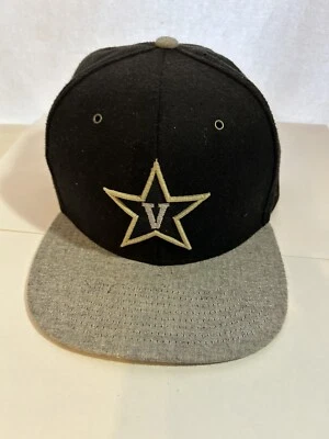 Zephyr NCAA Vanderbilt Commodores "Two Seam" Flat Bill Hat Size Medium/Large M/L - Image 1 of 4