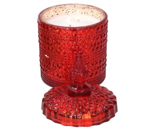 Candela Profumata Vaso Alto Rosso Medio Decorazione Regalo Natale - Imagen 1 de 2